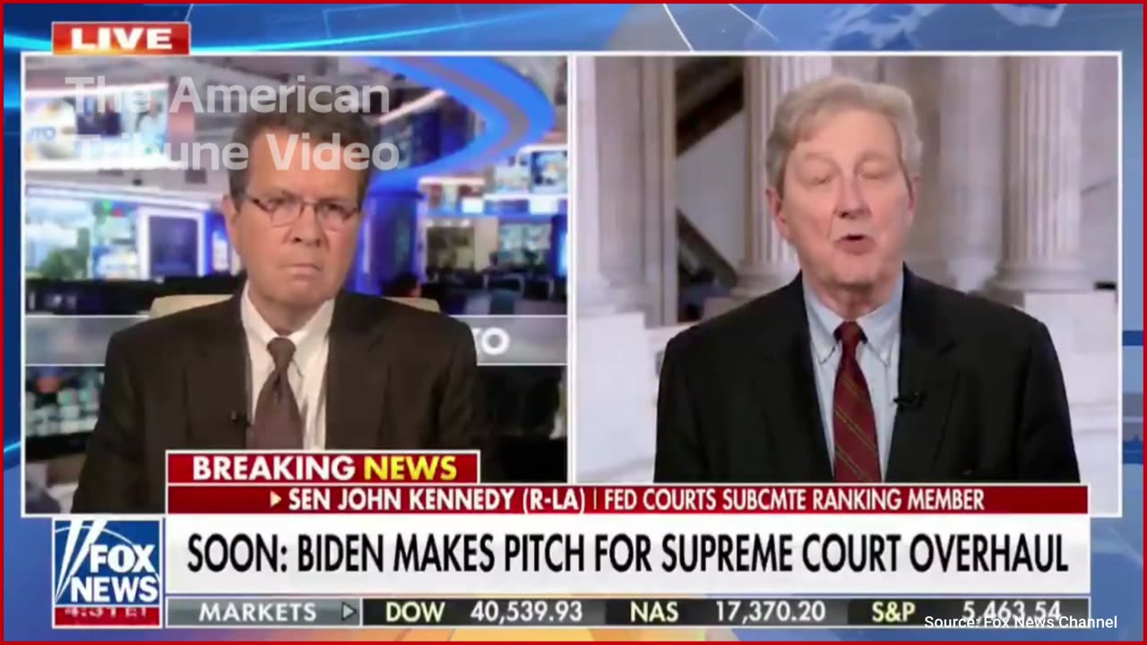 “I’m Sorry If That Offends You”: Sen. Kennedy Humiliates Woke Fox News Host Over Joke About Kamala