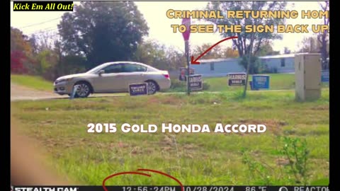 Trump and Robinson Signs Being Vandalized in NC on Large Scale