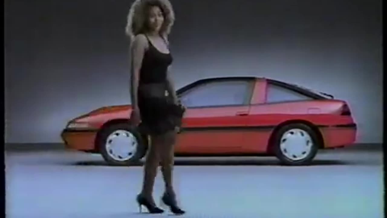 1989 - Tina Turner for the Plymouth Laser