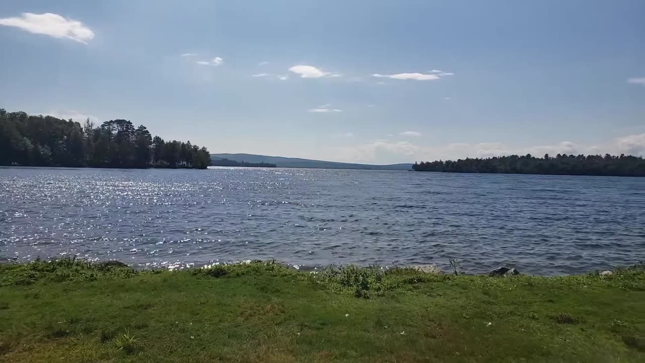 A beautiful day at the lake