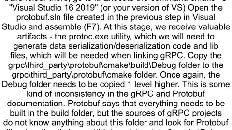 Error with compiling protobuf while grpc c building