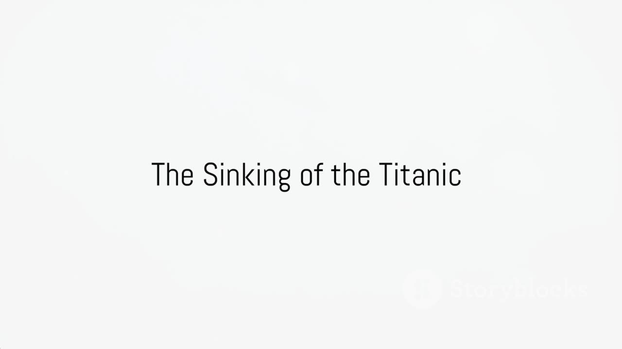 History of the largest ship Titanic