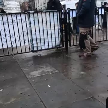 London protest