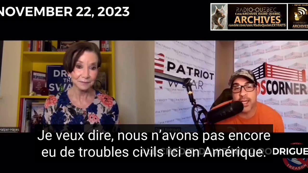 ▶ EXTRAIT-RQ + LIENS parus (26 nov 23 ) : JAN HALPER-HAYES confirme les TRIBUNAUX MILITAIRES