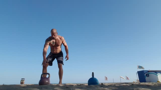 Kettle bell training