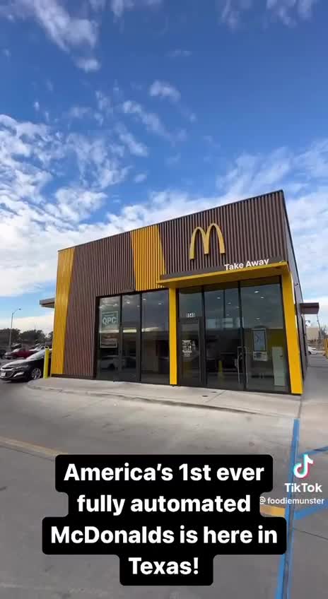McDonald's First Fully-Automated Location