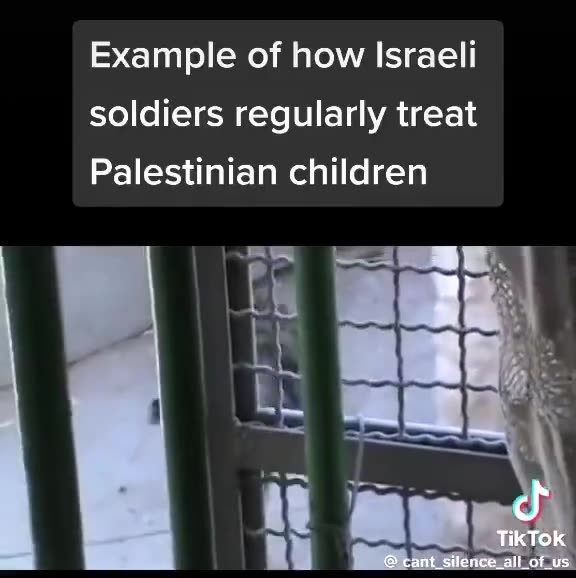 israeli soldier beat a child