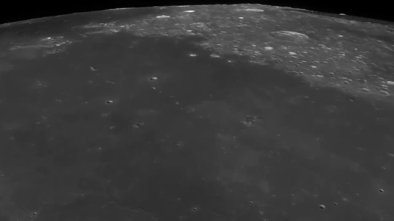 closeup moon view in new HD style