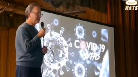 사람의 몸에서 나온 코비드 바이러스를 본 사람은 단 1명도 없음.