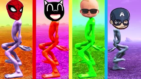 Alien dance VS Funny alien VS Dame tu cosita VS Funny alien dance VS Green alien dance VS Dance