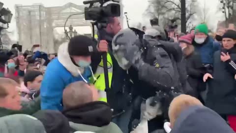 "Peaceful protesters"