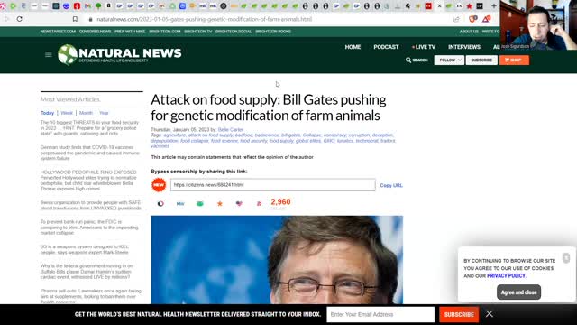 BILL GATES ATTACKS FOOD SUPPLY! - GMO Livestock & Destruction Of Farm Land! - Rations CONTINUE!