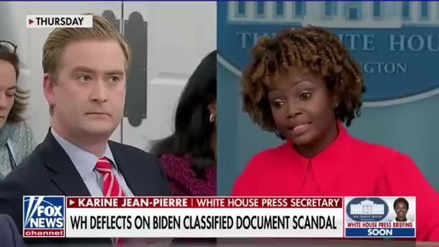 Karine Jean-Pierre grilled over Biden’s classified documents scandal #shorts #shortsvideo