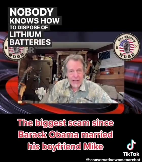TED NUGENT - THE GREEN NEW DEAL IS AN ABSOLUTE SCAM!