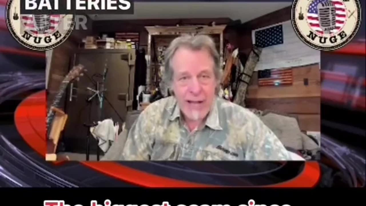 TED NUGENT - THE GREEN NEW DEAL IS AN ABSOLUTE SCAM!