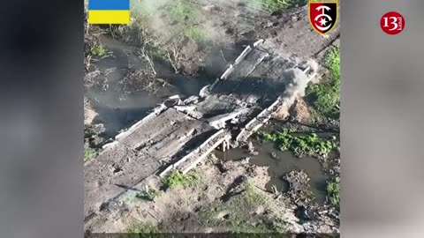 Ukrainian equipment and infantry attacked Russians who took refuge under bridge in Bakhmut