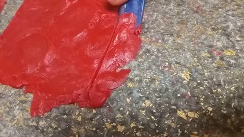 Red Wax Candles. Kids Craft Satisfying video