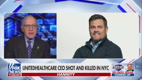 Alan Dershowitz Has a Theory About the Assassination of UnitedHealthcare CEO