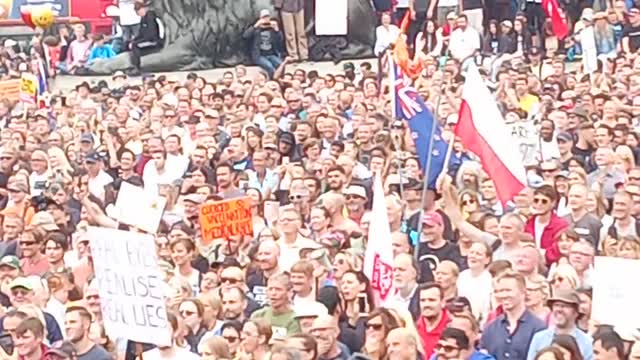 Gareth Icke at London Freedom Rally 24-7-2021