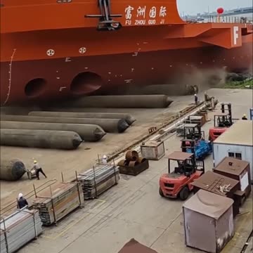 Experience the Thrills of a ''SHIP LAUNCH'' Like Never Before #shorts