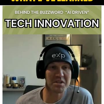 Behind the Buzzword 'AI Driven'