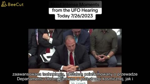 👽👽👽KONGRESS UJAWNIA ISTNIENIE UFO🛸🛸🛸