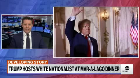 Donald Trump under fire for dinner with controversial figures Ye and Nick Fuentes