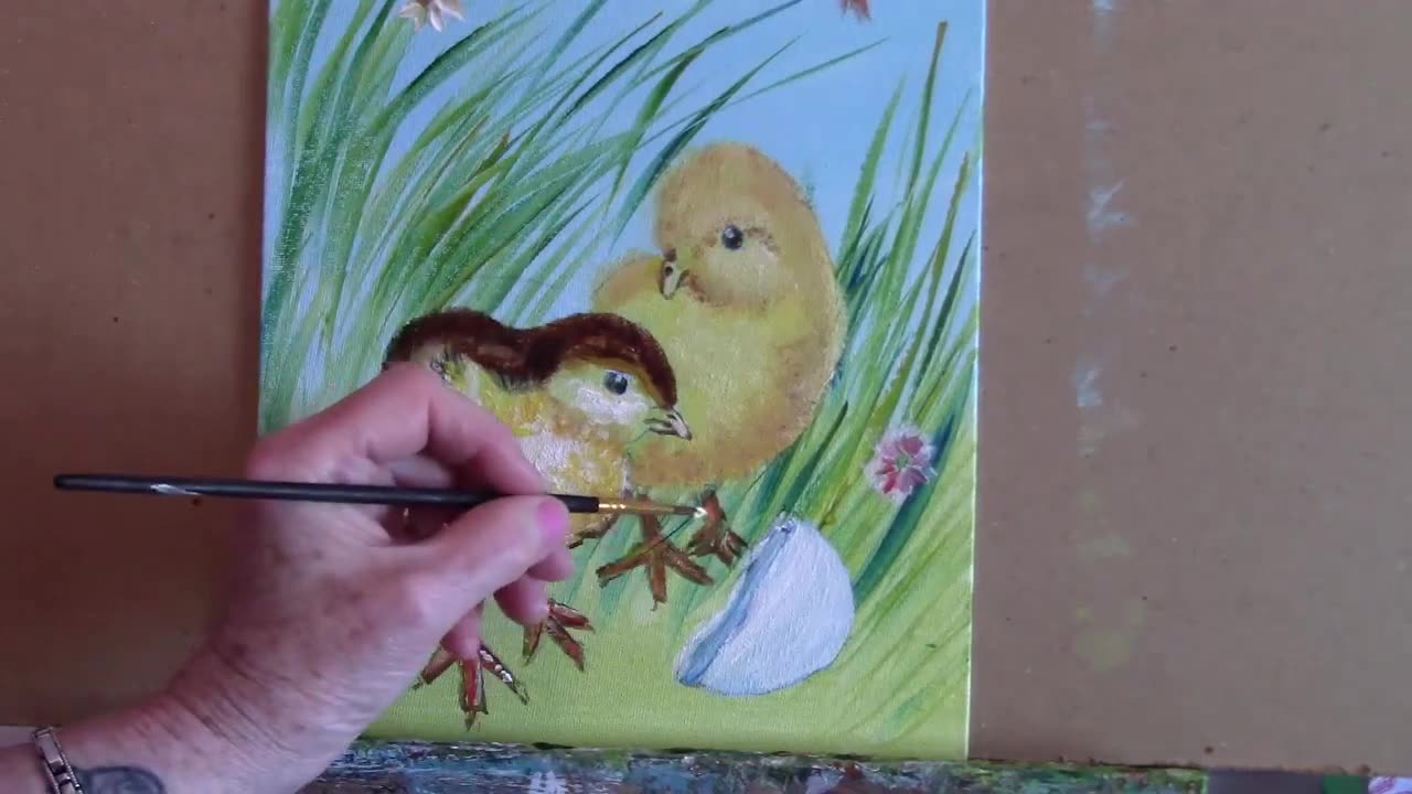 2 Easy Easter Painting Lessons