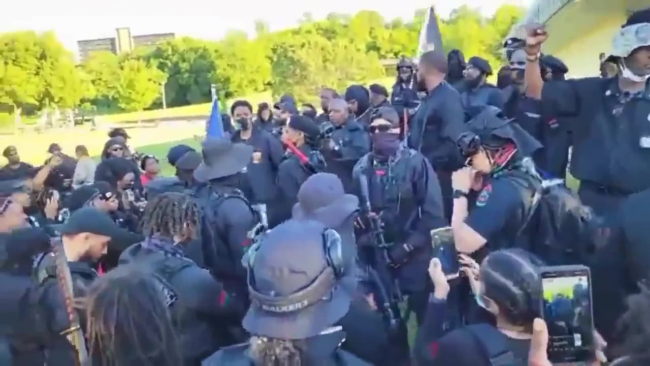 Armed black supremacists in #Oklahoma say they will “kill everything White in sight"