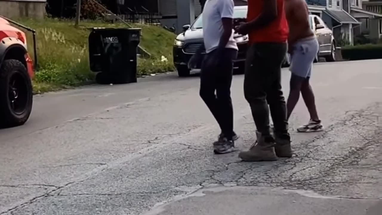 Hood brawl