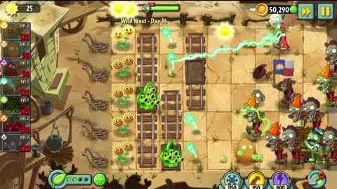 Plants vs Zombies 2 - WILD WEST [HD] - Day 14