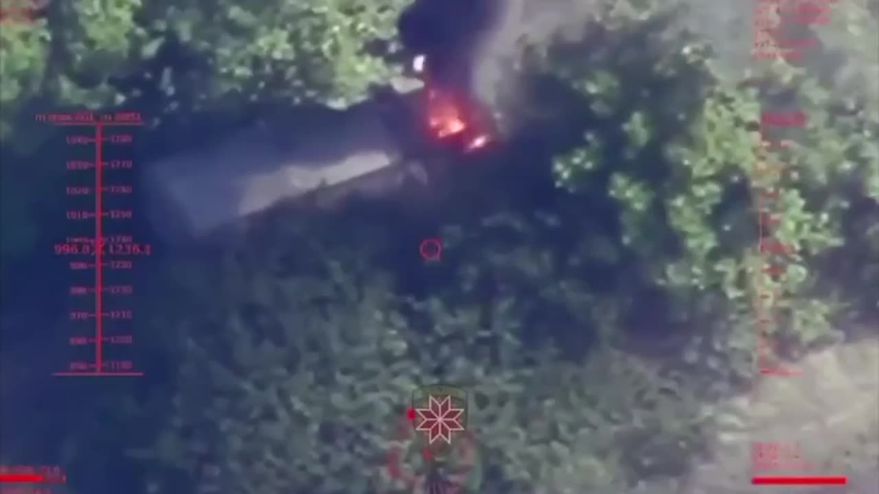Must-See Drone Strikes on Dozens of Russian Vehicles and More
