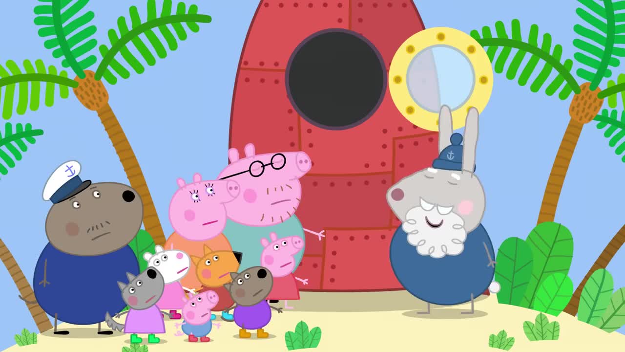 Peppa Pig's Space Holiday with Grampy Rabbit | Peppa Pig Official Family Kids Cartoon