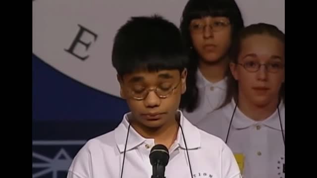 2004 Spelling Bee Fainting Kid with A Twist