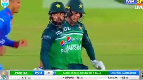 last two overs pak vs afg🔥🔥 Naseem shah on fire🔥🔥