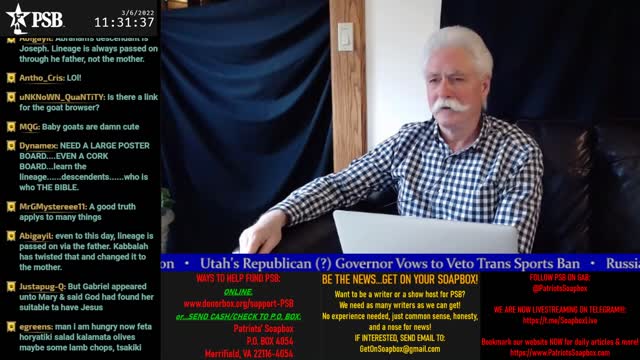 2022-03-06 10:00 EST - A Common Lawyer Comments: with Brent Winters