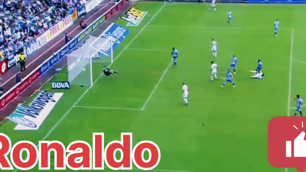 Top ten goals by Ronaldo