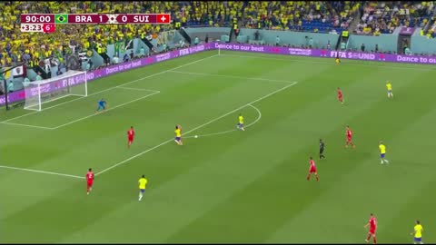 Brazil 1-0 Switzerland World Cup 2022