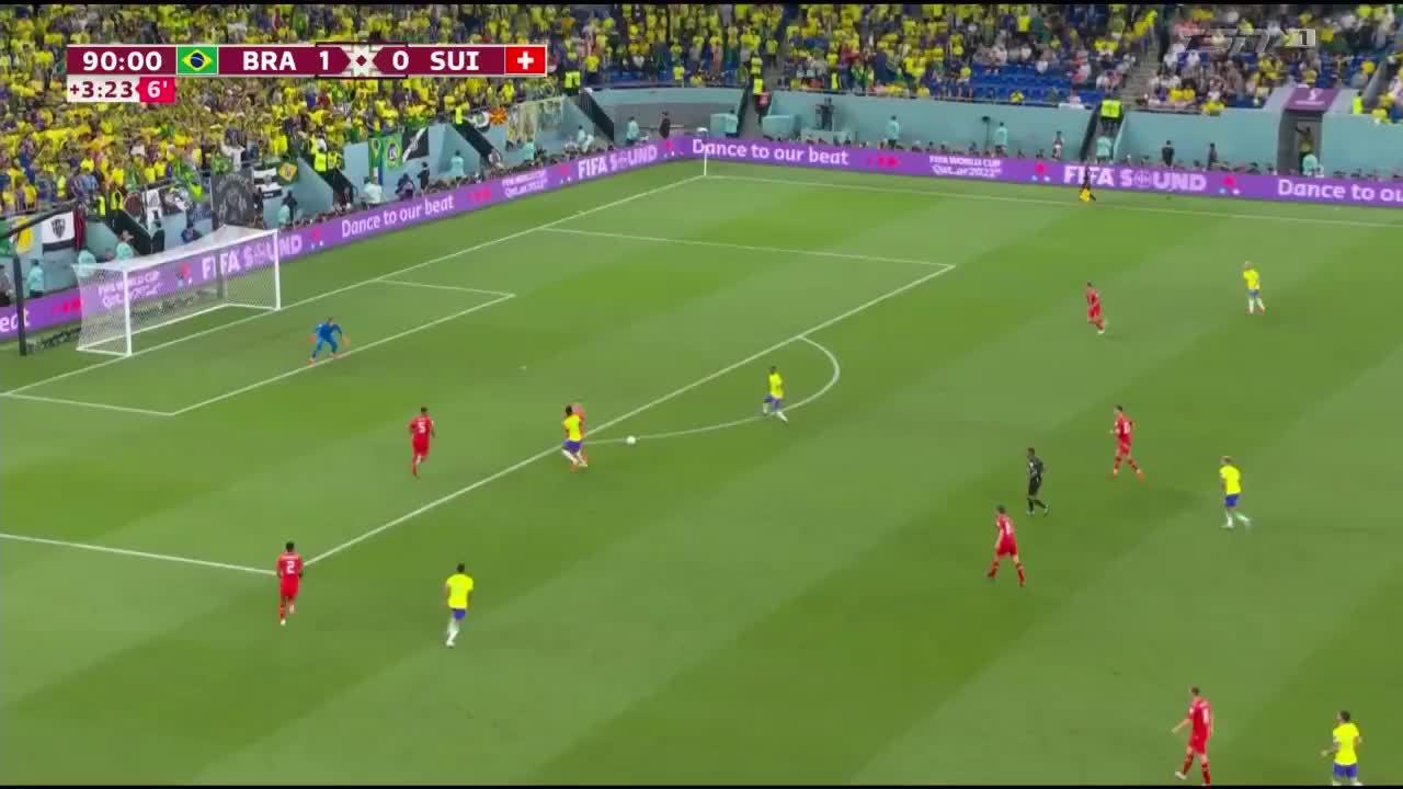 Brazil 1-0 Switzerland World Cup 2022