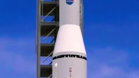 3D ANIMATED NASA ROCKET LAUNCH