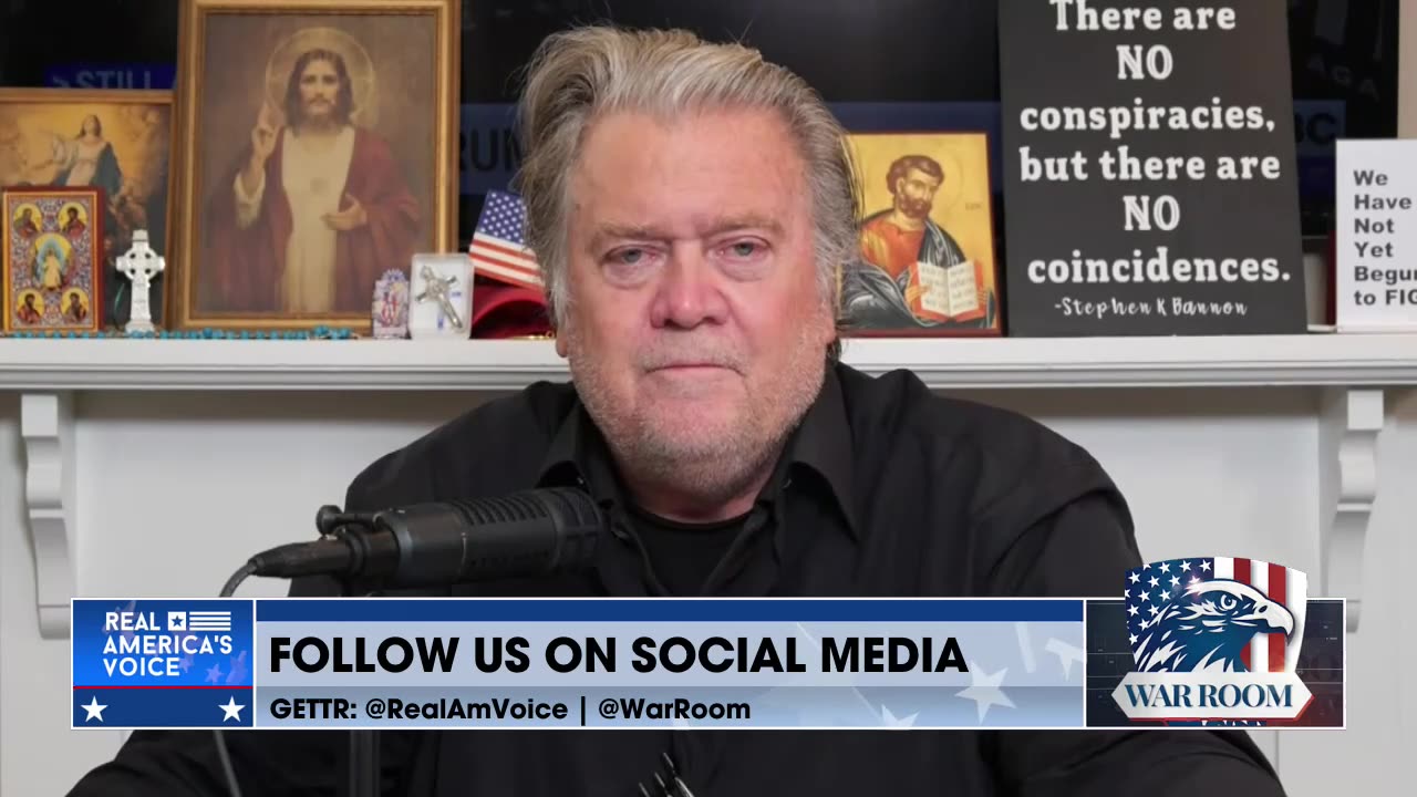 Steve Bannon: “They’re Coming After YOU”