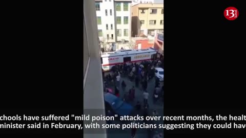 Ambulance outside school in Iran, as country says will investigate poisoning of students