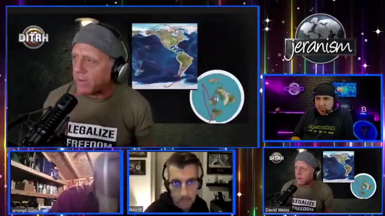 FLAT vs. GLOBE - Don't Insult Our Intelligence - Dave/Jeran vs. Podcast Hosts Beau/Gerry