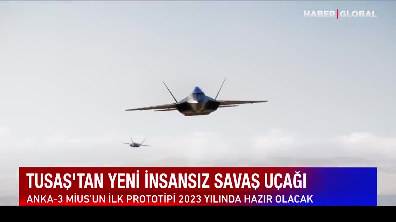 Türkiye'den Dünyayı Kıskandıracak Atılım! TUSAŞ'ın İnsansız Savaş Jeti Ortaya Çıktı İşte Özellikleri