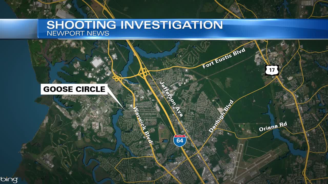 Police investigate shooting on Goose Circle in Newport News