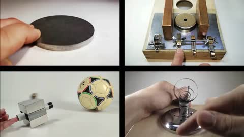 Magnetic Vibrations to make Music _ Magnet Tricks & Magnetic Games