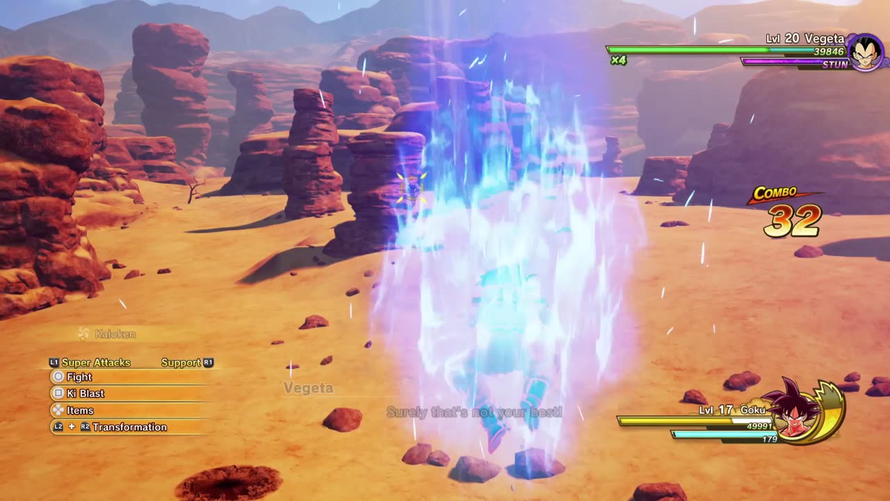 DBZ: Kakarot(PS5) Nappa and Vegeta Fight