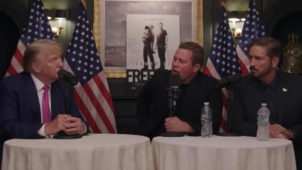 Tim Ballard Interviews Donald J Trump