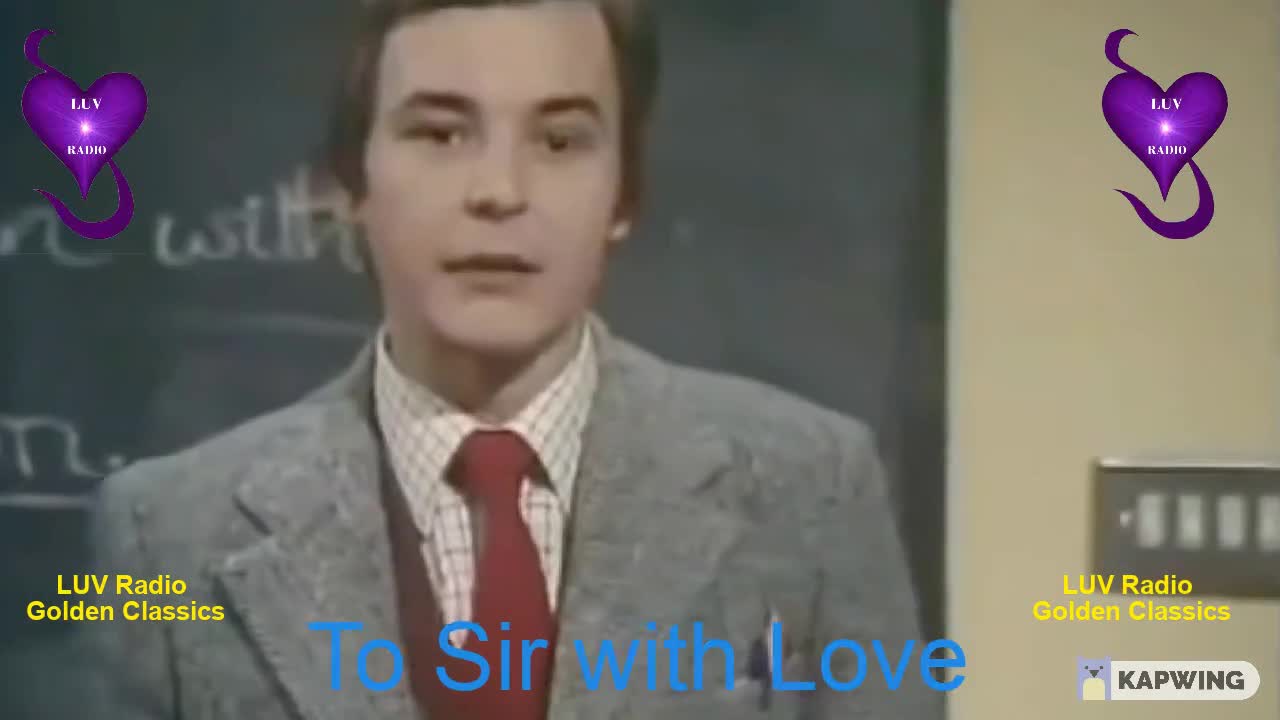 LUV Radio Golden Classics To Sir with Love promo #ListenLoveShare
