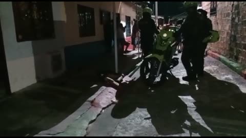Hombre resultó herido en Santander